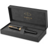 Ручка роллер PARKER SONNET CORE T539 LAQBLACK GT F CW1931496